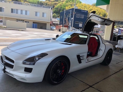 SLS AMG アルミニウムプリント マウスパッド メルセデスベンツ しつこく